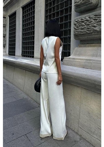 Paulo Gold Düğmeli Yelek Pantolon Takım 9976 fırsatları