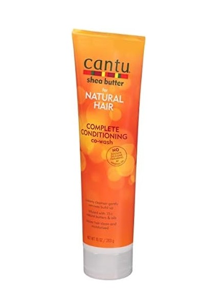 Cantu Shea Tereyağı Doğal Saç Koşulları Için Birlikte Yıkama, 10 Ons