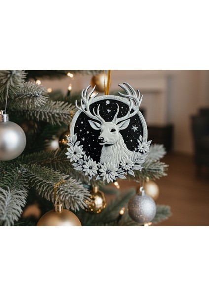 Noel Geyik Süslemesi modelleri