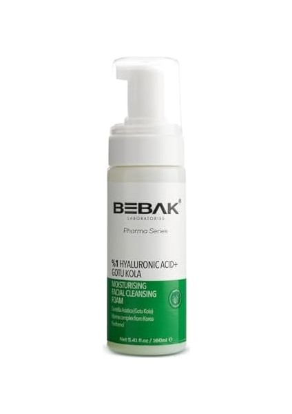 Bebak Pharma Nemlendirici Sıkılaştırıcı Temizleme Köpüğü 160 ml