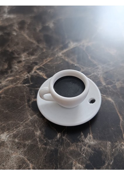 3D Kahve Fincan Anahtarlık