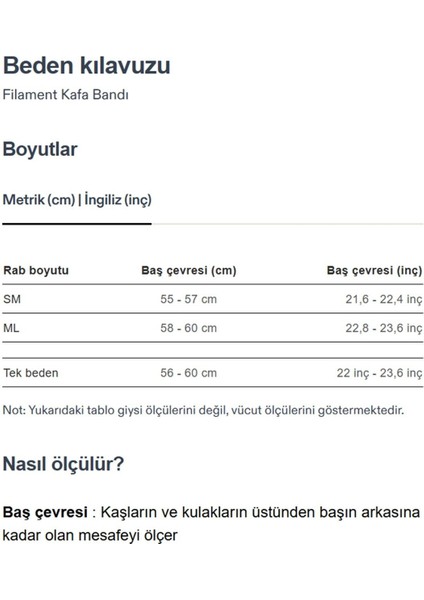 Filament Headband Kafa Bandı Mavi - Standart fiyatları