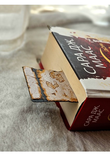 Korsan Harita Desenli Kabartmalı Kitap Ayracı fırsatları