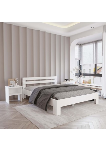 Letto Mdf Karyola Komodin Set | Kolay Kurulum fırsatları