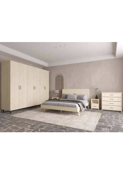 Softwood Vernik Yatak Odası Seti