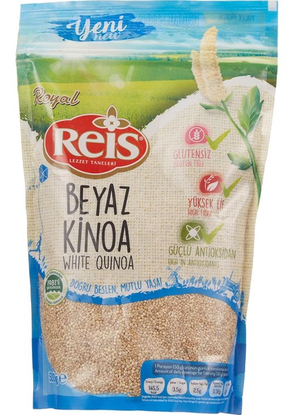 Reis Royal Beyaz Kinoa (0.5 Kg) fiyatları