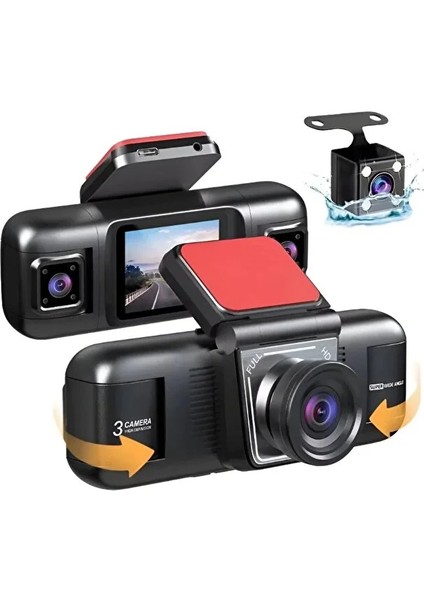 4 Kameralı Wifi Özellikli Araç Kamerası - Geri Görüş - G Sensör - Ses Kayıt- Gece Görüş fırsatları