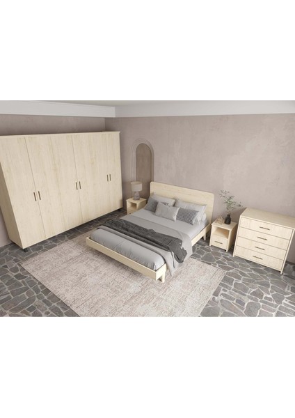 Softwood Vernik Yatak Odası Seti fırsatları