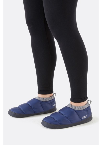 Down Hut Slipper Kaz Tüyü Çadır Ayakkabısı Siyah - Xl modelleri