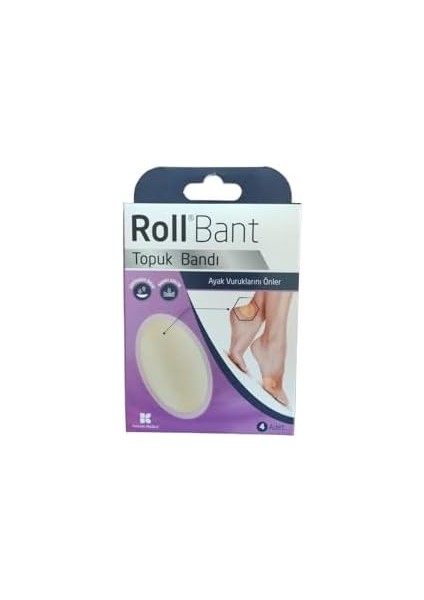 Roll Bant Topuk Bandı Yara Bandı