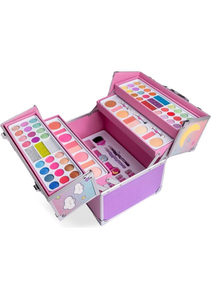 Little Unicorn Kız Çocuk Büyük Makyaj Seti Güzellik Çantası