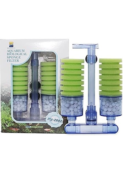 Çift Süngerli Biyolojik Filtre