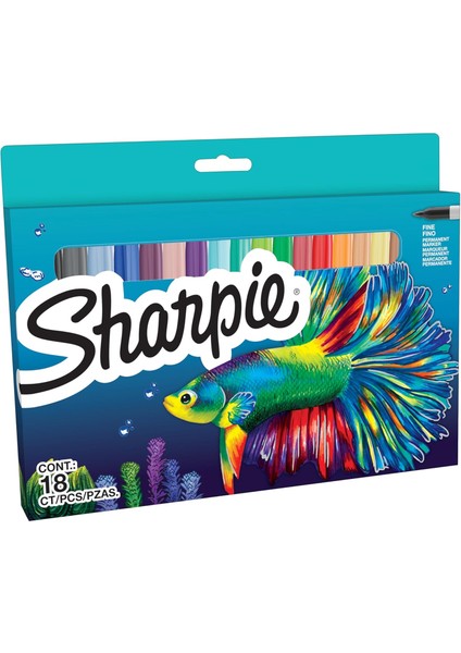 Permanent Markör 18LI Kutu- Balık