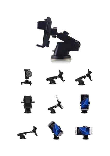 Araç Içi Akrobat Telefon Tutucu Oto Teleskopik Hareketli Vantuzlu Araba Tutacağı fiyatları