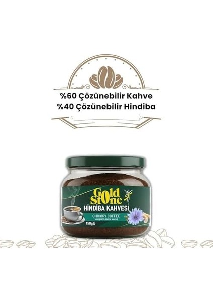 Gold Stone Hindiba Kahvesi 1 Aylık (60 Kullanım) Net 150GR modelleri