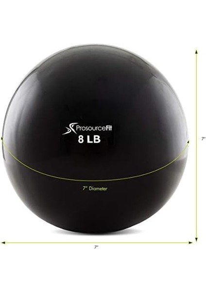 Prosourcefit Ağırlık Topları, Pilates, Yoga, Güç Egzersizi ve Fizik Tedavi Için, 0,9 kg Ila 3,6 Kg, Renk Kodlu fiyatları