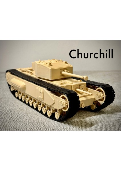 Churchill Piyade Tankı Model Kiti 1/35 Ölçekli
