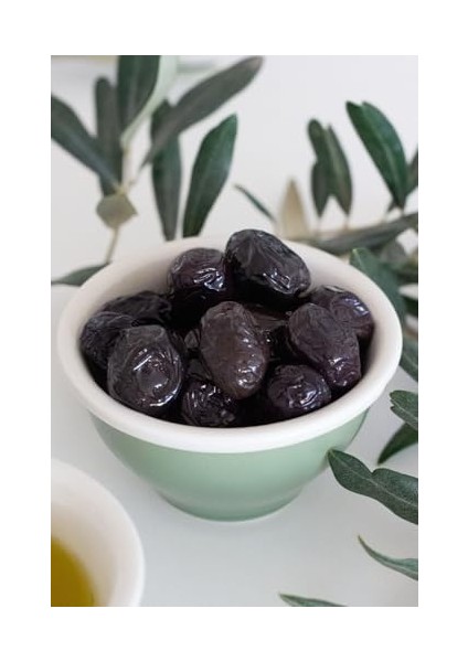 Doğal Gemlik Çeşidi Yağlı Siyah Zeytin 650 gr Cam Kavanoz modelleri