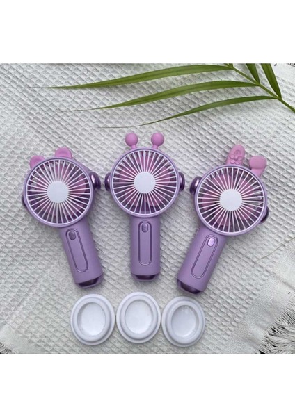 Taşınabilir El Fanı, USB Fan Soğutma El Fanı - 3 Hızlı Kişisel El Fanı, Ev Iş Masaüstü Için Mini Fan