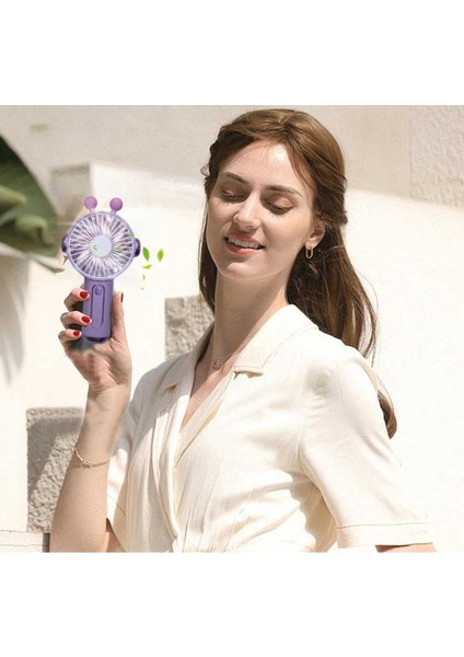 Taşınabilir El Fanı, USB Fan Soğutma El Fanı - 3 Hızlı Kişisel El Fanı, Ev Iş Masaüstü Için Mini Fan indirimleri
