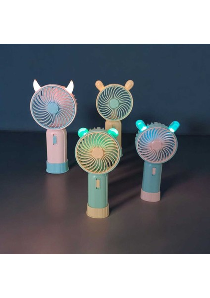 Lıght Işıklı Hız Kademeli Mini Fan(Pembe) indirimleri