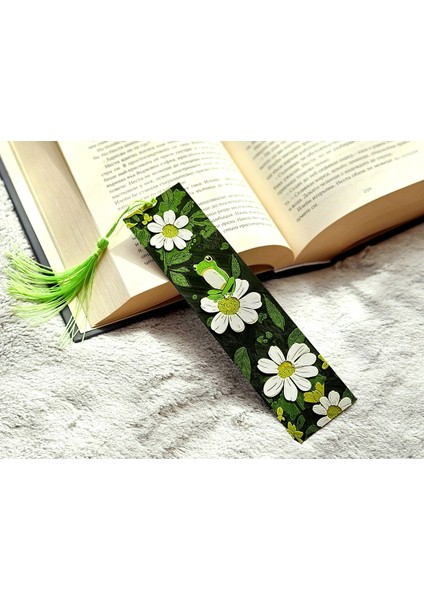 Kurbağa Desenli Kabartmalı Kitap Ayracı fiyatları