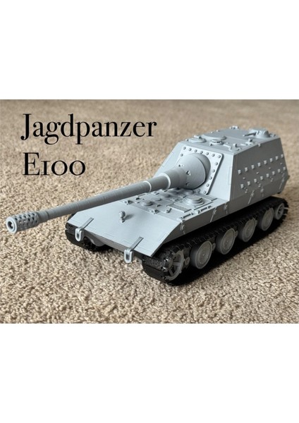 Jagdpanzer E100 Süper Ağır Tank Avcısı Model Kiti 1/35 Ölçekli
