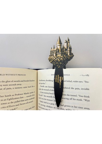 Harry Potter Hogwarts Castle Kabartmalı Kitap Ayracı 2li Set ( Hp Seçmen Şapka Anahtarlık Hediyeli ) modelleri