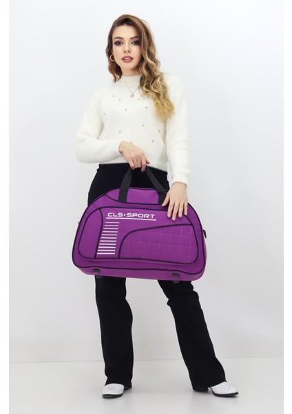 Mor Spor ve Seyahat Çantası – Ayakkabı Bölmeli, Su Geçirmez, Omuz Askılı Antrenman Çantası fırsatları