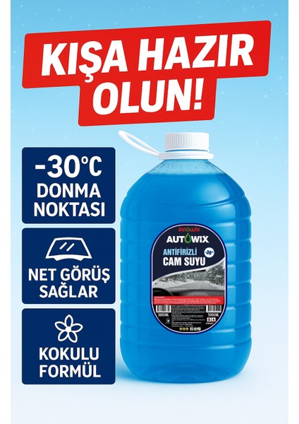 Kışlık Antifrizli Cam Suyu 5 Lt -30 Derece fiyatları