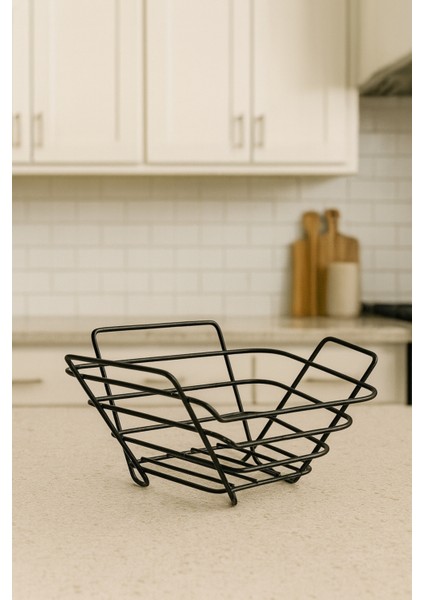 2'li Üçgen Sepet, Meyve Sepeti, Ekmek Sepeti, Modern Tel Sepet fırsatları