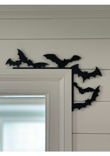 Halloween Yarasa Kapı Üstü Köşe Dekoru fırsatları