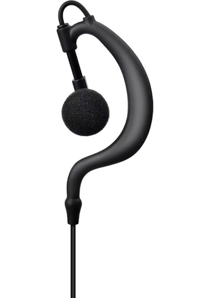 1 Adet Telsizler Için Akustik Kulaklık Siyah Spiral Kulak Içi Telsiz Kulaklığı Baofeng BF-999S BF-888S BF-777S Uv-82 ZT-V68 modelleri