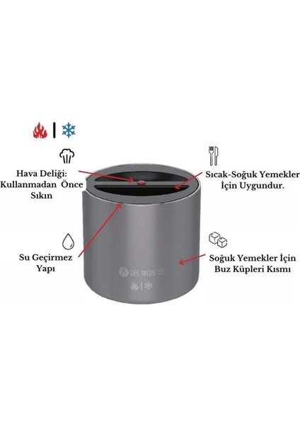 Paris Isı Yalıtımlı Çelik Yemek Termosu 700ML Beach fiyatları