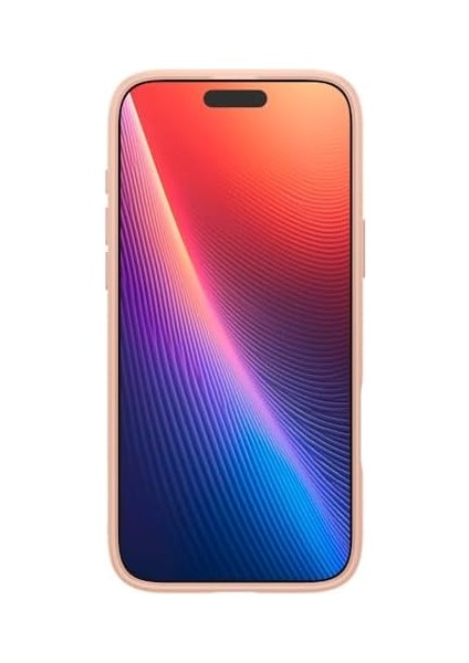 16 Pro Max Ince Kılıf Air Hava Kanalı Teknolojisi™ Askeri Sınıf Koruma Rose Titanium Dokulu Yüzey Kapak - ACS08687 modelleri