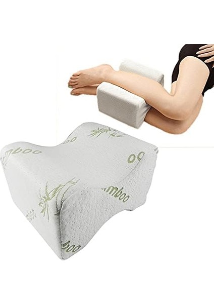 Visco Yastık Bambu Yastık Ortopedik Bacak Arası Yastığı Destekli Ortopedik Yastık