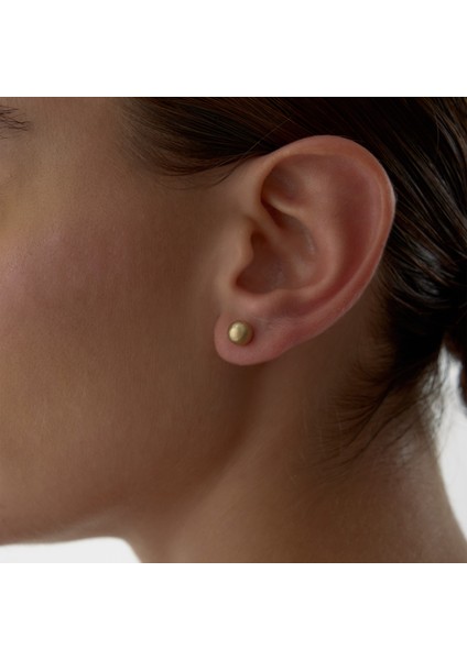 Large Gleam Dot Küpe