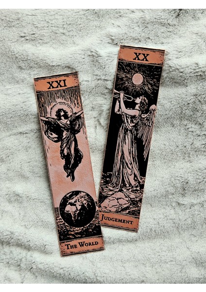 Major Arcana Tarot Seri 8 Kabartmalı Kitap Ayracı 2li Set fırsatları