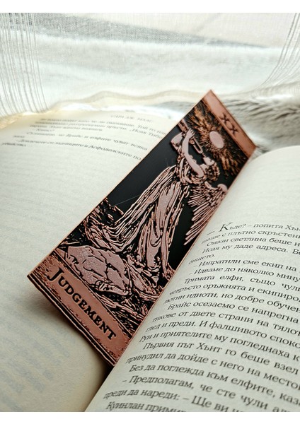 Major Arcana Tarot Seri 8 Kabartmalı Kitap Ayracı 2li Set