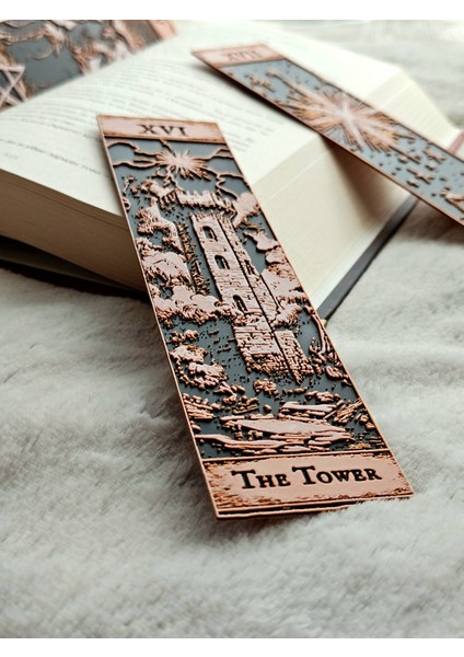 Major Arcana Tarot Seri 6 Kabartmalı Kitap Ayracı 3lü Set