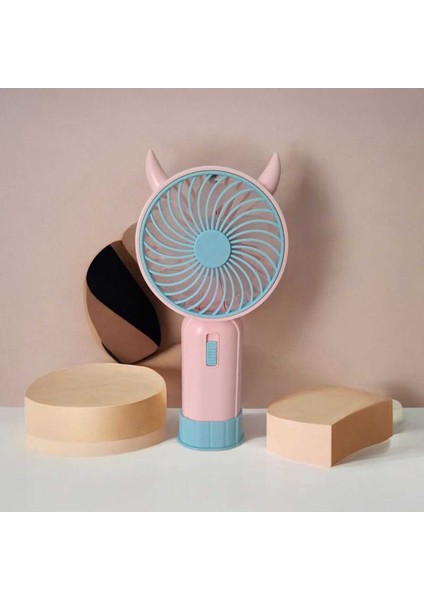 Lıght Işıklı Hız Kademeli Mini Fan(Mavi) modelleri
