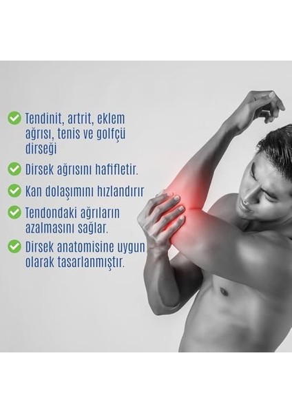 Flexy Medical Dirsek Ağrısı Için Ayarlanabilir Epikondilit Bandajı, Medial Lateral Ağrı ve Tendinit Için Dirsek Bandajı, Golfçü ve Tenisçi Dirseği, Dirsek Ağrısı, Dirsek Desteği, Bursit, Dirsek Bandı modelleri