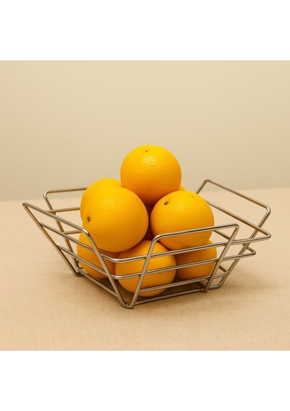 2'li Üçgen Sepet, Meyve Sepeti, Ekmek Sepeti, Modern Tel Sepet modelleri