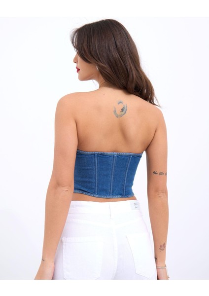 6241 Kot Bluz-Mavi indirimleri