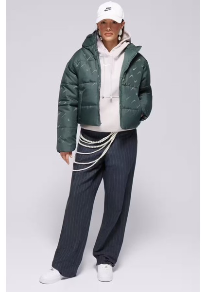 Nsw Phnx Fleece Mikina Pudra Renk Kadın Spor Sweatshrit fırsatları