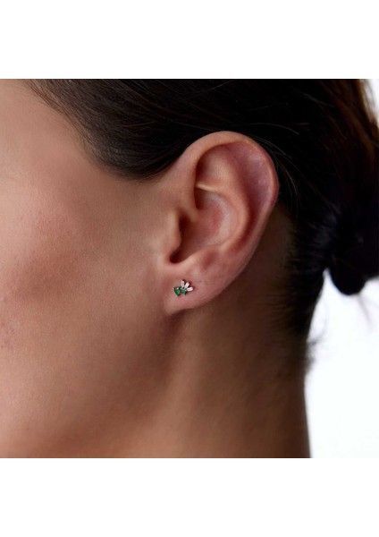 Trio Baget Renkli Küpe