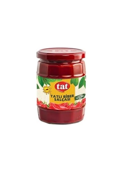 Tat Biber Salça 550 Gram Cam x 12