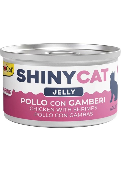 Shinycat Tavuklu ve Karidesli Kedi Konservesi 70gr modelleri