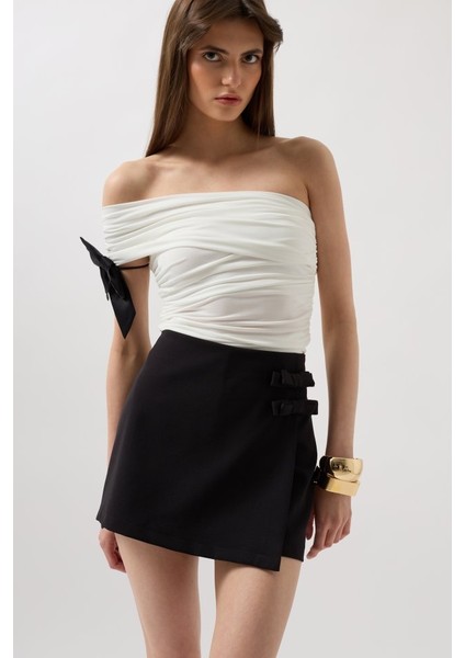 Fiyonk Detay Mini Etek modelleri