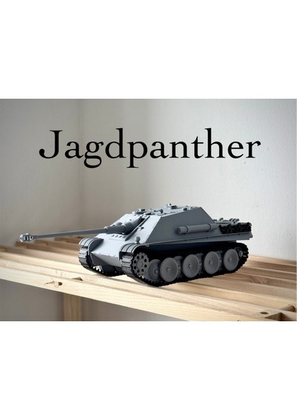 Jagdpanther Avcı Panteri Tank Model Kiti 1/35 Ölçekli
